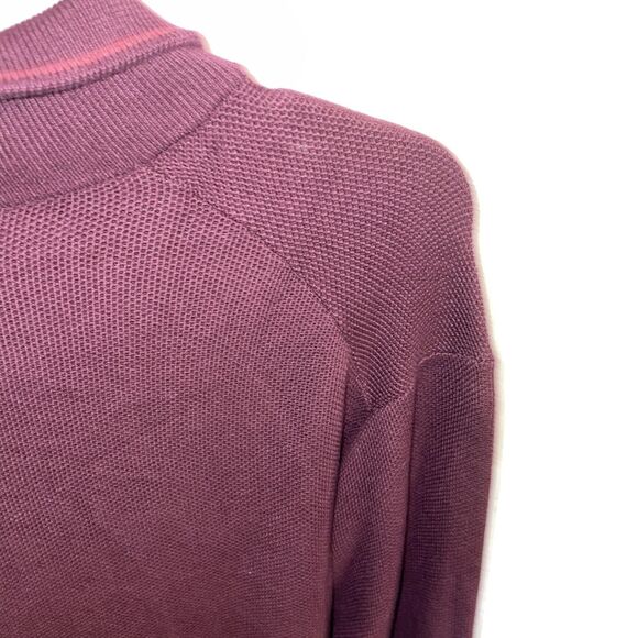 Polo Ralph Lauren Men’s Pullover Sweater Size 2XL Burgundy Pima Cotton Going Out - Picture 10 of 12